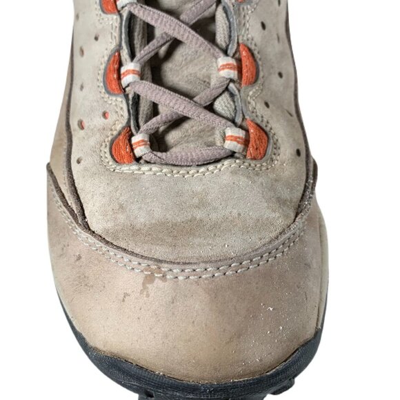 Merrell Sport Low Taupe Brown Leather Trail Hiking Boots Womens Sz 9 Shoes READ - Picture 5 of 11